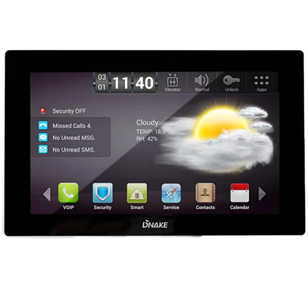 مانیتور داخلی 904M-S3 تاچ پنل دیناک مدل 904M-s3